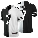 Camiseta NFL Limited Jacksonville Jaguars Foles Black White Split