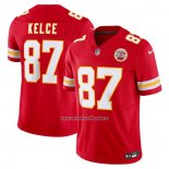 Camiseta NFL Limited Kansas City Chiefs Travis Kelce Vapor F.U.S.E. Rojo