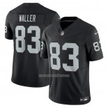 Camiseta NFL Limited Las Vegas Raiders Darren Waller Vapor F.U.S.E. Negro