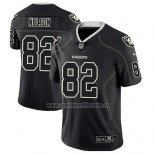 Camiseta NFL Limited Las Vegas Raiders Jordy Nelson Negro Color Rush 2018 Lights Out