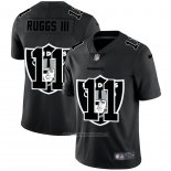 Camiseta NFL Limited Las Vegas Raiders Ruggs III Logo Dual Overlap Negro