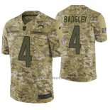 Camiseta NFL Limited Los Angeles Chargers Michael Badgley 2018 Salute To Service Camuflaje