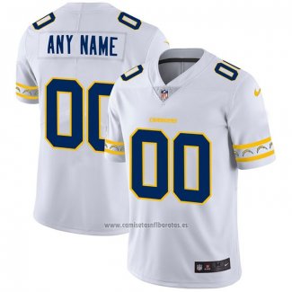 Camiseta NFL Limited Los Angeles Chargers Personalizada Team Logo Fashion Blanco