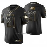Camiseta NFL Limited Miami Dolphins Frank Gore Golden Edition Negro