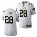 Camiseta NFL Limited New England Patriots James White Golden Edition 2020 Blanco