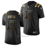 Camiseta NFL Limited New England Patriots Philip Rivers Golden Edition Negro