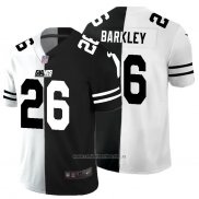 Camiseta NFL Limited New York Giants Barkley White Black Split
