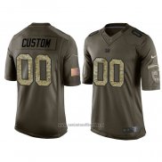 Camiseta NFL Limited New York Giants Personalizada Salute To Service Verde2