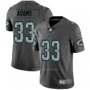 Camiseta NFL Limited New York Jets Adams Static Fashion Gris