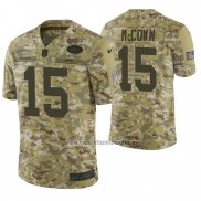 Camiseta NFL Limited New York Jets Josh Mccown 2018 Salute To Service Camuflaje