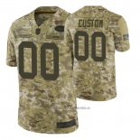 Camiseta NFL Limited New York Jets Personalizada Salute To Service Verde