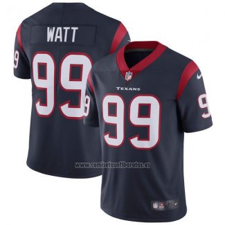 Camiseta NFL Limited Nino Houston Texans 99 Watt Negro