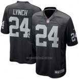 Camiseta NFL Limited Nino Las Vegas Raiders 24 Lynch Negro