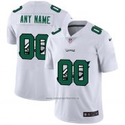 Camiseta NFL Limited Philadelphia Eagles Personalizada Logo Dual Overlap Blanco