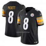 Camiseta NFL Limited Pittsburgh Steelers Kenny Pickett Vapor F.U.S.E. Negro