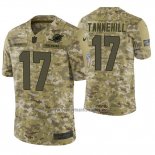 Camiseta NFL Limited Ryan Tannehill 2018 Salute To Service Camuflaje