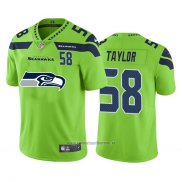 Camiseta NFL Limited Seattle Seahawks Taylor Big Logo Number Verde