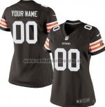 Camiseta NFL Mujer Cleveland Browns Personalizada Negro