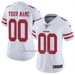Camiseta NFL Mujer San Francisco 49ers Personalizada Blanco