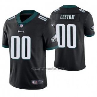 Camiseta NFL Philadelphia Eagles Personalizada Negro Vapor Untouchable