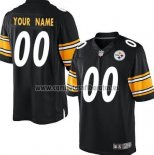 Camiseta NFL Pittsburgh Steelers Personalizada Negro