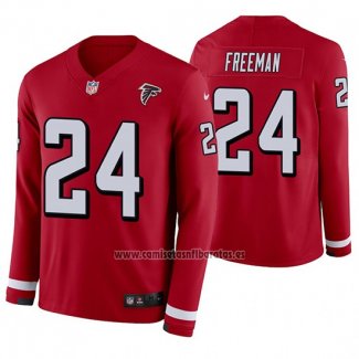 Camiseta NFL Therma Manga Larga Atlanta Falcons Devonta Freeman Rojo