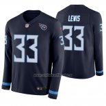 Camiseta NFL Therma Manga Larga Tennessee Titans Dion Lewis Azul