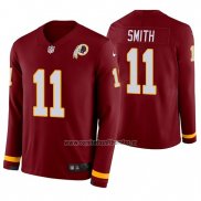 Camiseta NFL Therma Manga Larga Washington Commanders Alex Smith Rojo