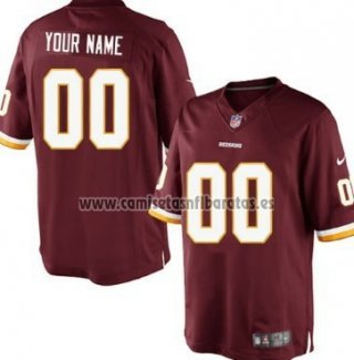 Camiseta NFL Washington Commanders Personalizada Rojo