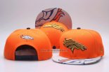 Gorra Denver Broncos Snapbacks Blanco Naranja