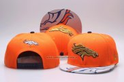 Gorra Denver Broncos Snapbacks Blanco Naranja