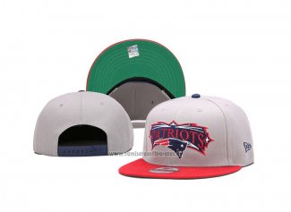 Gorra New England Patriots Snapbacks Gris