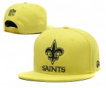 Gorra Orleans Saints Amarillo Negro