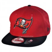 Gorra Tampa Bay Buccaneers 9FIFTY Snapback Negro Rojo