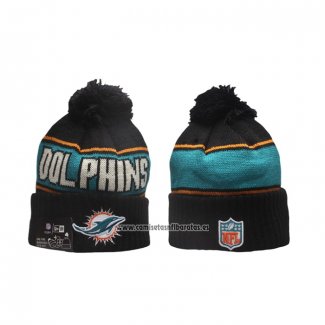 Gorro Beanie Miami Dolphins Sideline Negro