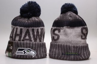 Gorro Seattle Seahawks Azul Gris