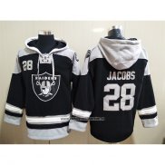 Sudaderas con Capucha Las Vegas Raiders Josh Jacobs Negro