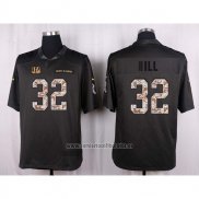 Camiseta NFL Anthracite Cincinnati Bengals Hill Apagado Salute To Service Gris