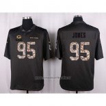 Camiseta NFL Anthracite Green Bay Packers Jones 2016 Salute To Service
