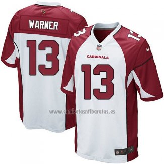 Camiseta NFL Game Arizona Cardinals Warner Blanco Rojo