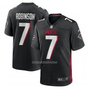 Camiseta NFL Game Atlanta Falcons Bijan Robinson 2023 NFL Draft First Round Pick Negro
