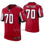 Camiseta NFL Game Atlanta Falcons Jake Matthews Rojo