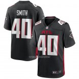 Camiseta NFL Game Atlanta Falcons Keith Smith Negro