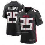 Camiseta NFL Game Atlanta Falcons Wayne Gallman Negro