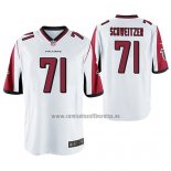 Camiseta NFL Game Atlanta Falcons Wes Schweitzer Blanco