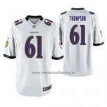 Camiseta NFL Game Baltimore Ravens Alex Thompson Blanco