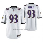 Camiseta NFL Game Baltimore Ravens Chris Wormley Blanco