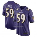 Camiseta NFL Game Baltimore Ravens Daelin Hayes Violeta