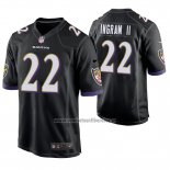 Camiseta NFL Game Baltimore Ravens Mark Ingram Jr. Negro