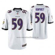 Camiseta NFL Game Baltimore Ravens Myles Humphrey Blanco